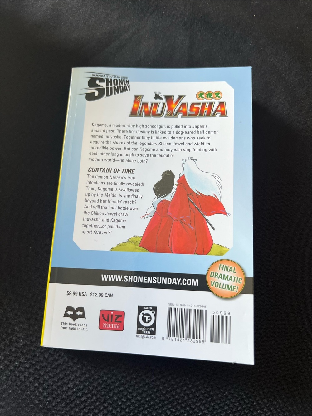 InuYasha 50-56 Manga Lot Volumes Shonen Sunday Edition Rumiko Takahashi - Picture 15 of 16